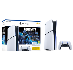 Ігрова консоль Sony PlayStation 5 Slim Blu-ray (Fortnite® Cobalt Star Bundle у подарунок) (1000045165) Ігрова консоль Sony PlayStation 5 Slim Blu-ray (Fortnite® Cobalt Star Bundle у подарунок) (1000045165)