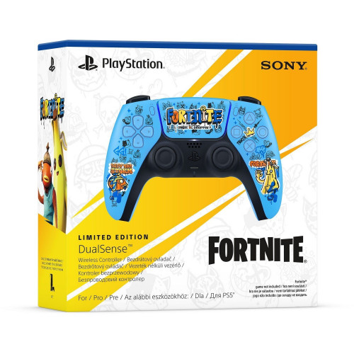 Ігровий маніпулятор Sony DualSense for PS5 Fortnite Limited Edition (1000045436) Blue - фото 2 Ігровий маніпулятор Sony DualSense for PS5 Fortnite Limited Edition (1000045436) Blue - фото 2