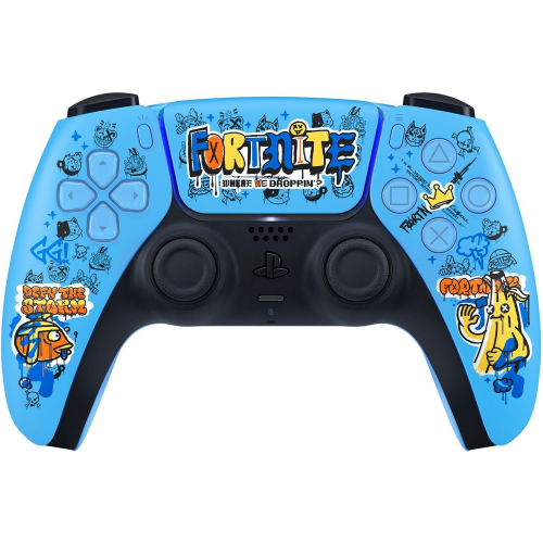 Ігровий маніпулятор Sony DualSense for PS5 Fortnite Limited Edition (1000045436) Blue - фото 1 Ігровий маніпулятор Sony DualSense for PS5 Fortnite Limited Edition (1000045436) Blue - фото 1