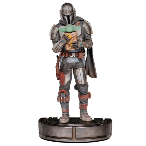Статуетка Iron Studio Mandalorian The Mandalorian and Grogu (LUCSWR43821-10) - фото 1 Статуетка Iron Studio Mandalorian The Mandalorian and Grogu (LUCSWR43821-10) - фото 1