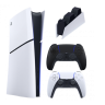 Набір Консоль Sony PlayStation 5 Slim Digital Edition 1TB White + Геймпад Бездротовий DualSense Midnight Black + Зарядний Пристрій Дротовий DualSense - фото 1 Набір Консоль Sony PlayStation 5 Slim Digital Edition 1TB White + Геймпад Бездротовий DualSense Midnight Black + Зарядний Пристрій Дротовий DualSense - фото 1