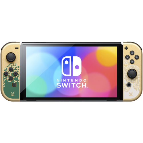 Консоль Nintendo Switch OLED Model HEG-001 The Legend of Zelda: Tears of the Kingdom Limited Edition 64GB Gold - фото 5 Консоль Nintendo Switch OLED Model HEG-001 The Legend of Zelda: Tears of the Kingdom Limited Edition 64GB Gold - фото 5