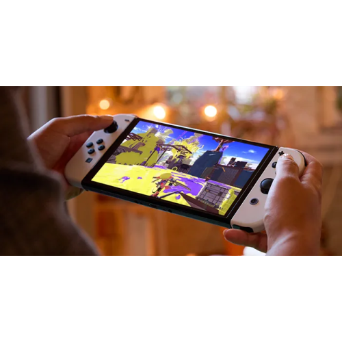 Ігрова приставка портативна Nintendo Switch OLED (White) - фото 10 Ігрова приставка портативна Nintendo Switch OLED (White) - фото 10
