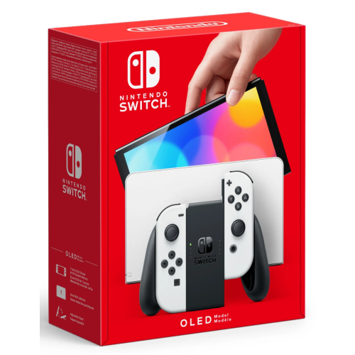 Ігрова приставка портативна Nintendo Switch OLED (White) - фото 14 Ігрова приставка портативна Nintendo Switch OLED (White) - фото 14