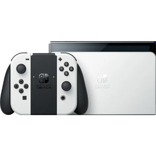 Ігрова приставка портативна Nintendo Switch OLED (White) - фото 1 Ігрова приставка портативна Nintendo Switch OLED (White) - фото 1